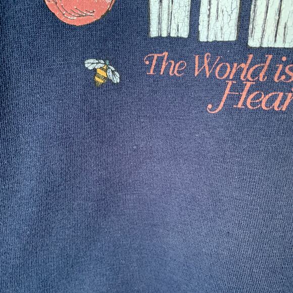 Vintage Timber Creek Sweatshirt Birdhouse Picket Fence Birds Apples 90s Size XL - Picture 16 of 16